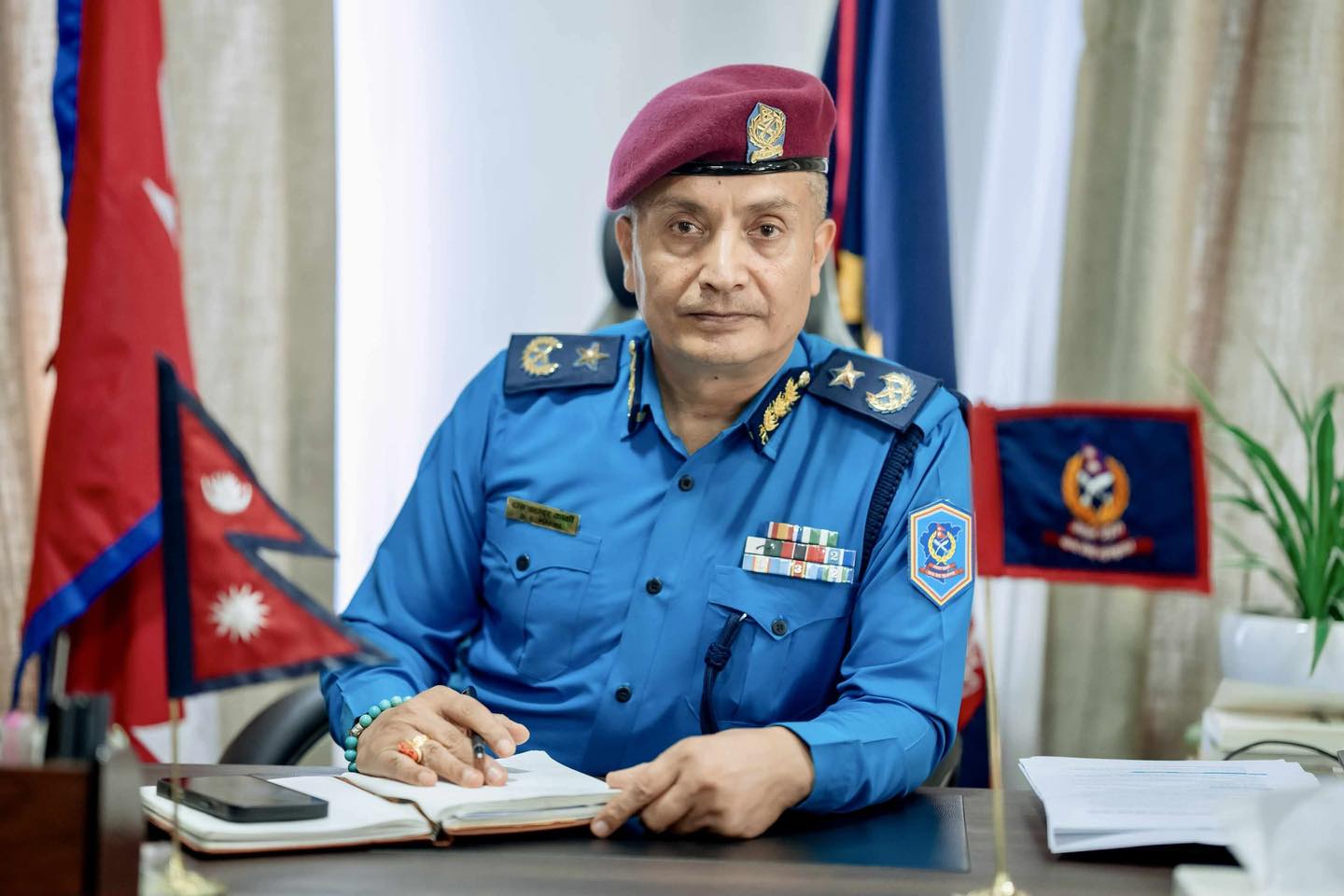 सुशासन र सुरक्षाका चुनौतीबीच दृढ नेतृत्व प्रदर्शन गर्नेछुः महानिरीक्षक कार्की