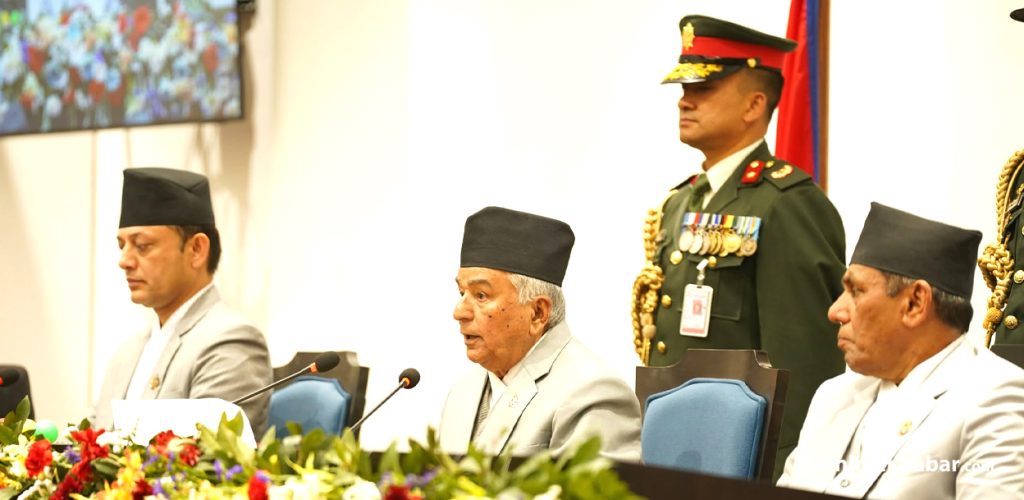 What did the President say in the joint session of Parliament?