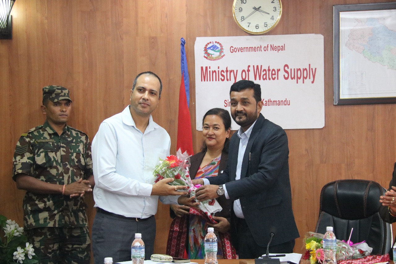 मन्त्री यादव र भारत सरकारका विज्ञ टोलीहरूबीच तराई–मधेसको खानेपानी समस्या समाधानका विषयमा छलफल