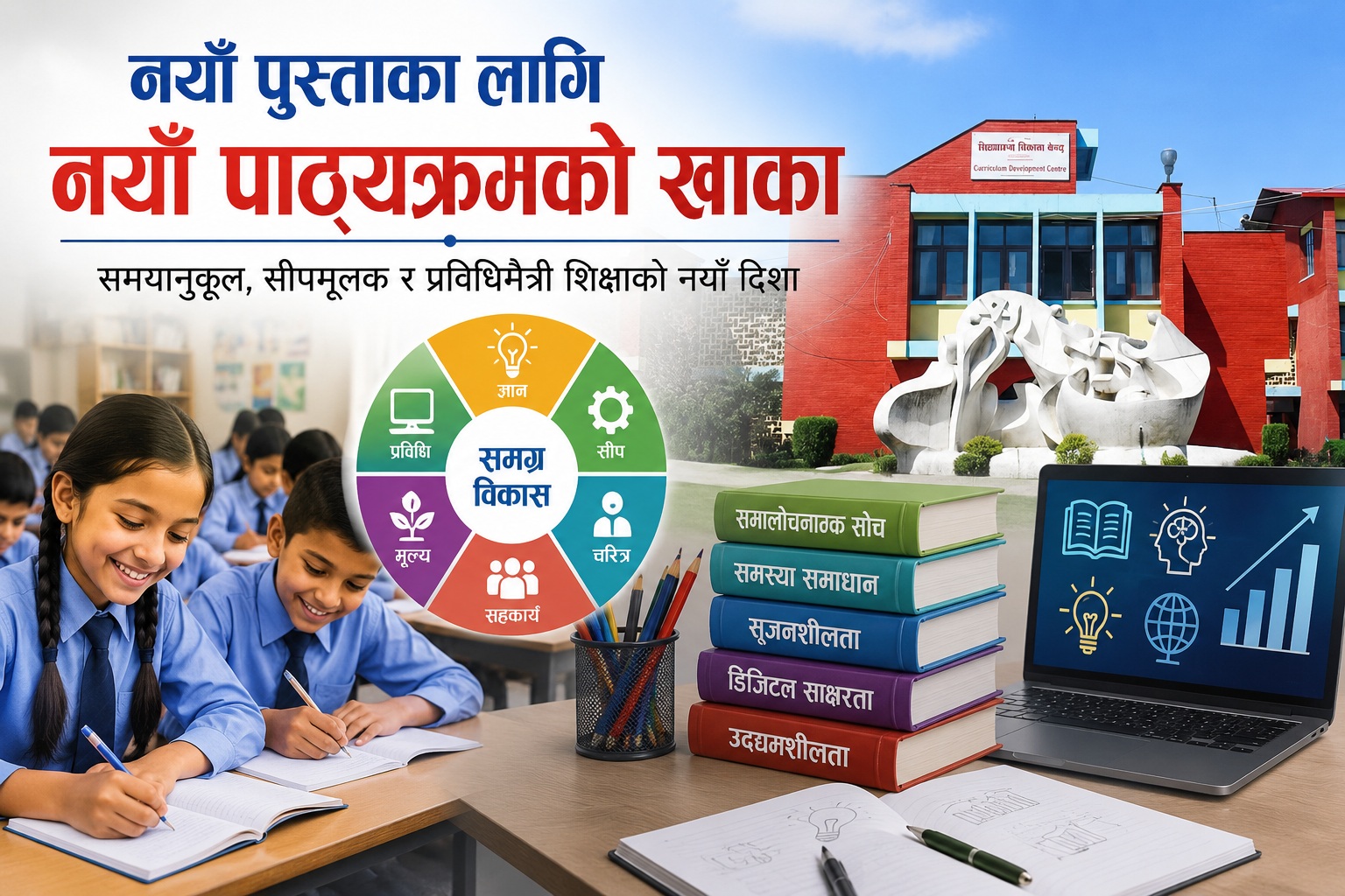 पाठ्यक्रम परिवर्तन: समयअनुकूल शिक्षाको आवश्यकता