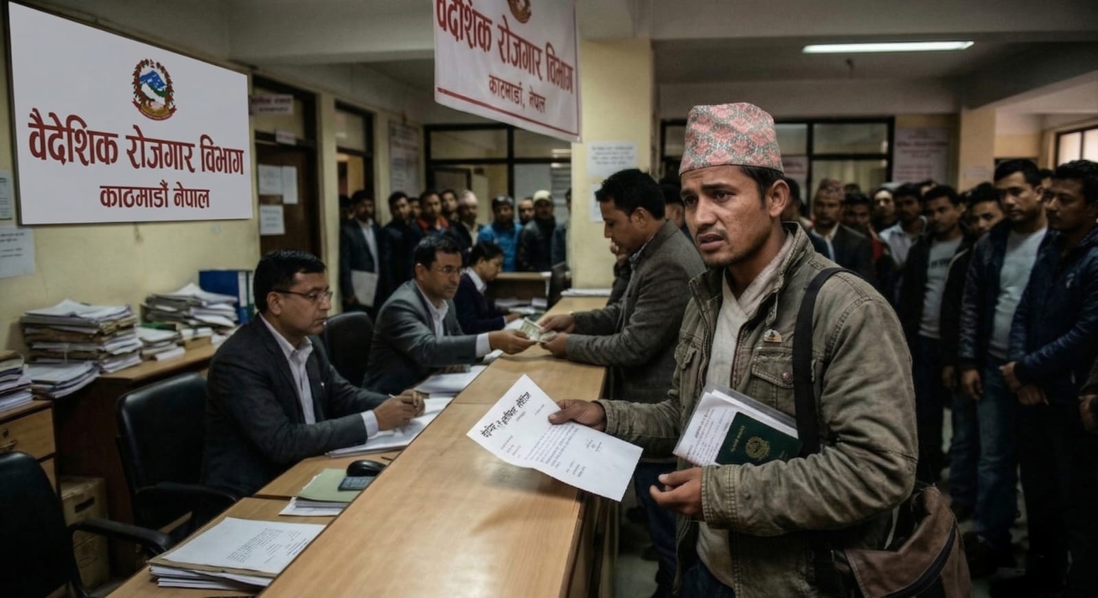 वैदेशिक रोजगार विभागमा भ्रष्टाचारको जालो, पैसा दिए तुरुन्तै श्रम स्वीकृति, नदिए भिजिट अफिस नोटिस