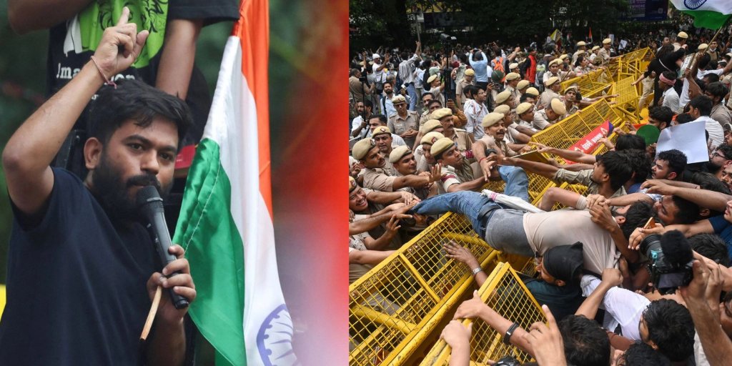 प्रहरी दमनपछि दिल्लीमा आन्दोलन थप चर्कियो