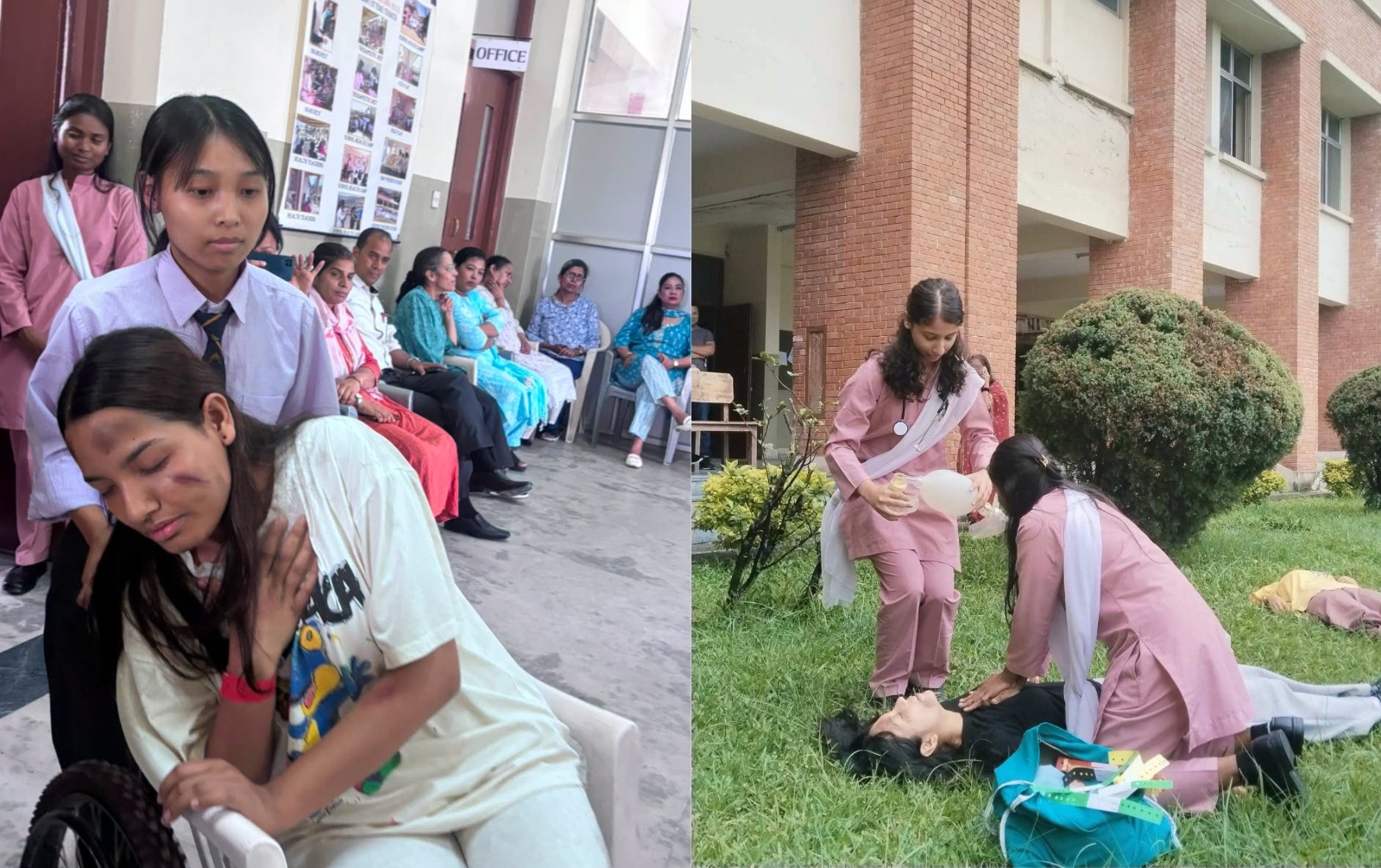 नेपाल मेडिकल कलेजका विएस्सी नर्सिङ विद्यार्थीहरूलाई ‘सिमुलेसन अन ट्रायेज म्यानेजमेन्ट प्रशिक्षण