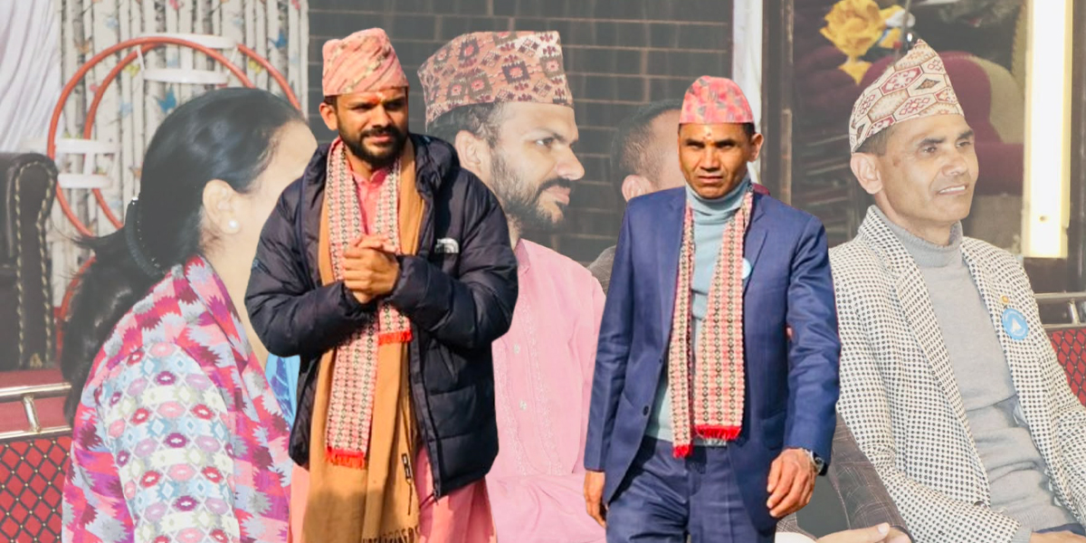 गुल्मीमा रास्वपाको उदाहरणीय जोडी : सँगसँगै हिँड्दै, जनताको मन जित्दै